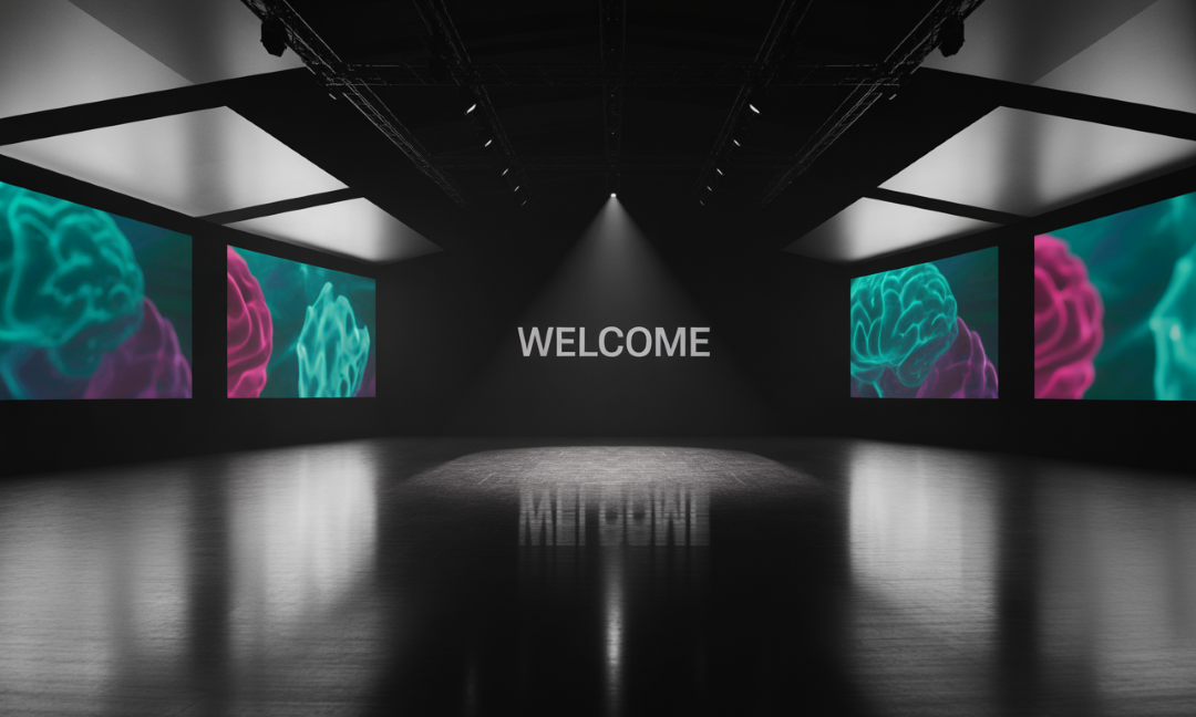 Corporate keynote session "Welcome" image, with Dr. Zac delivering neuroscience-based performance strategies. Corporate keynote session "Welcome" image, with Dr. Zac delivering neuroscience-based performance strategies.